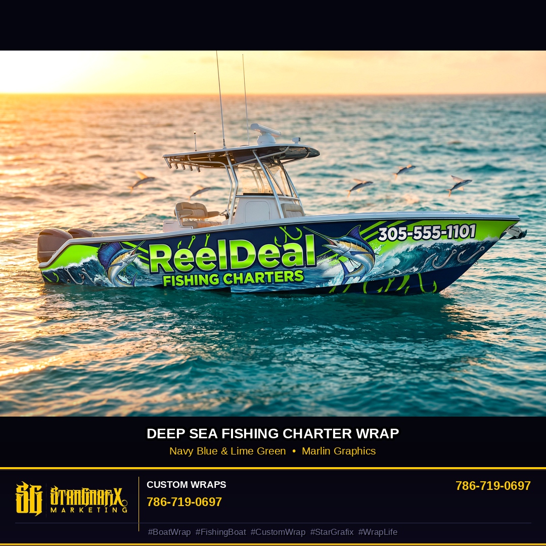 StarGrafix Boat Wraps portfolio