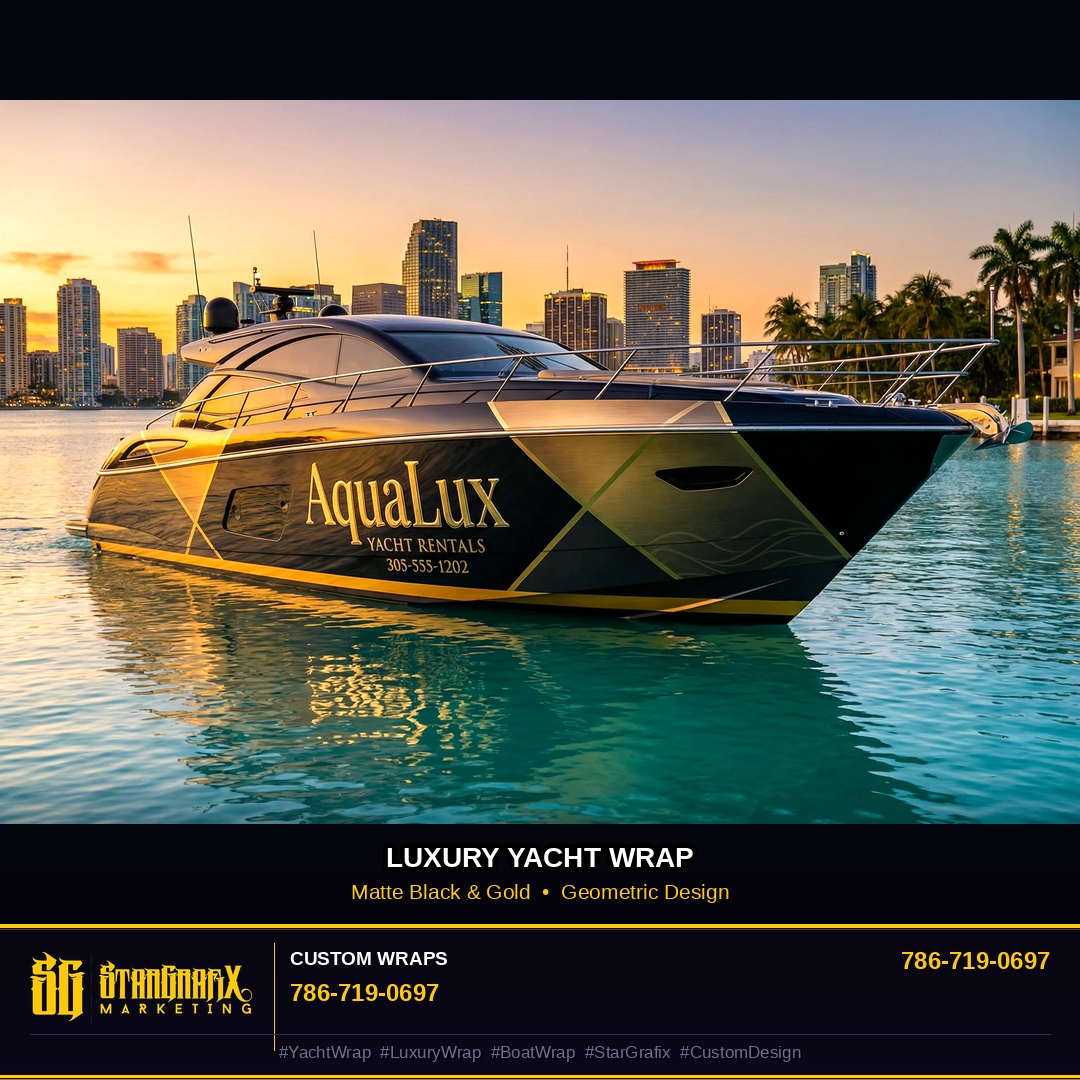 StarGrafix Boat Wraps portfolio