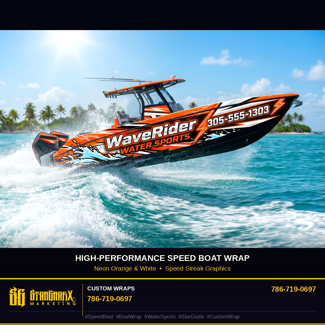 StarGrafix Boat Wraps portfolio