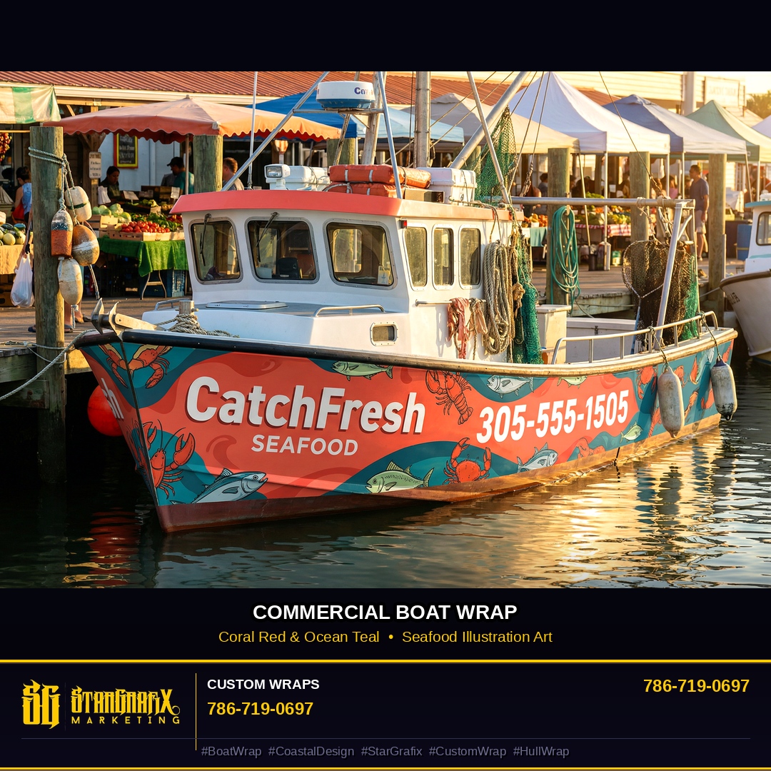 StarGrafix Boat Wraps portfolio