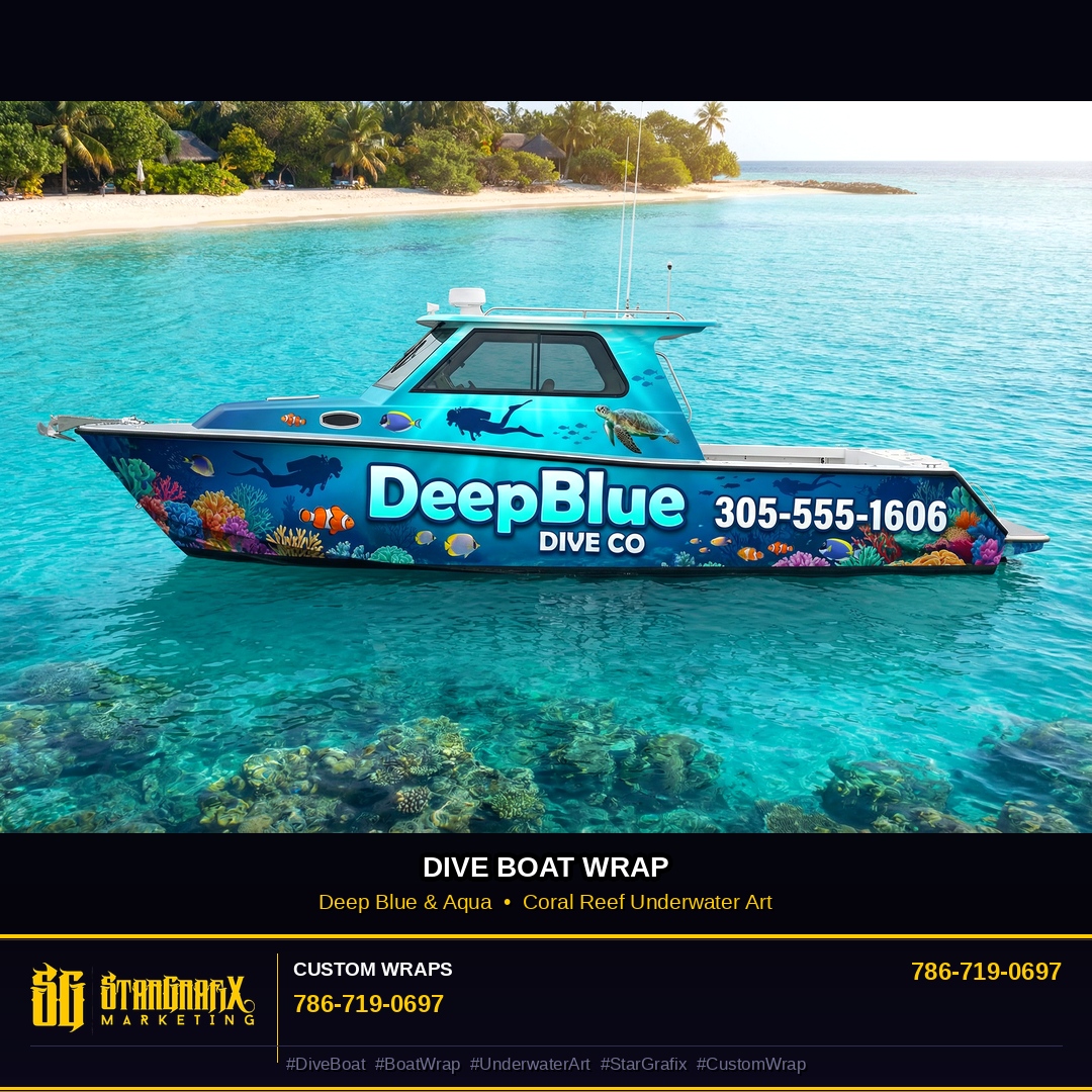StarGrafix Boat Wraps portfolio