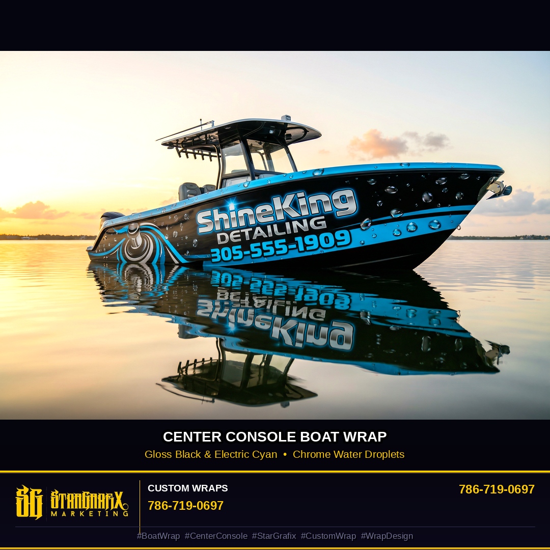 StarGrafix Boat Wraps portfolio