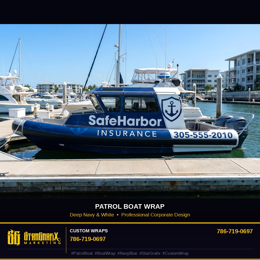StarGrafix Boat Wraps portfolio